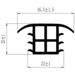 Solar Panel Rubber Seal Strip EPDM DY018 Solar Panel Rubber Seal Strip EPDM DY018